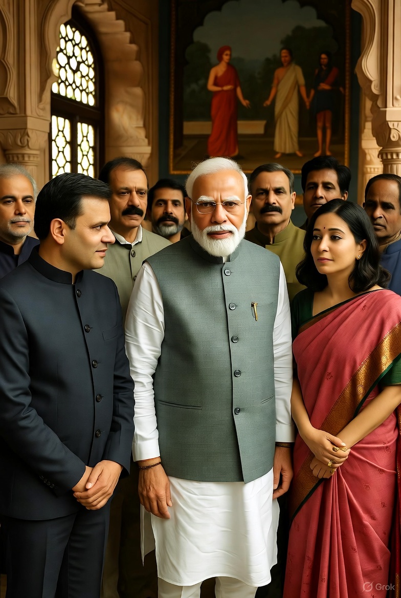 The term deep state typically refers to unelected bureaucrats, intelligence agencies, or influential lobbies (foreign or domestic) operating beyond democratic set up. In India's context, the Bharatiya Janata Party has repeatedly accused the U.S. State Department, USAID, and Soros-linked groups of forming a deep state conspiracy to undermine India.