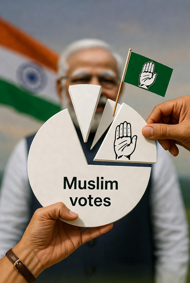 Narendra Modi has been working on an old epithet – divide and rule, a tool of the British India. He is on a mission of snatching the Muslim votes from Congress. In his endeavours he has been indirectly enabling Asaduddin Owaisi, the supremo of the All India Majlis-e-Ittehadul Muslimeen (AIMIM) Party to sway on the Muslim votes.