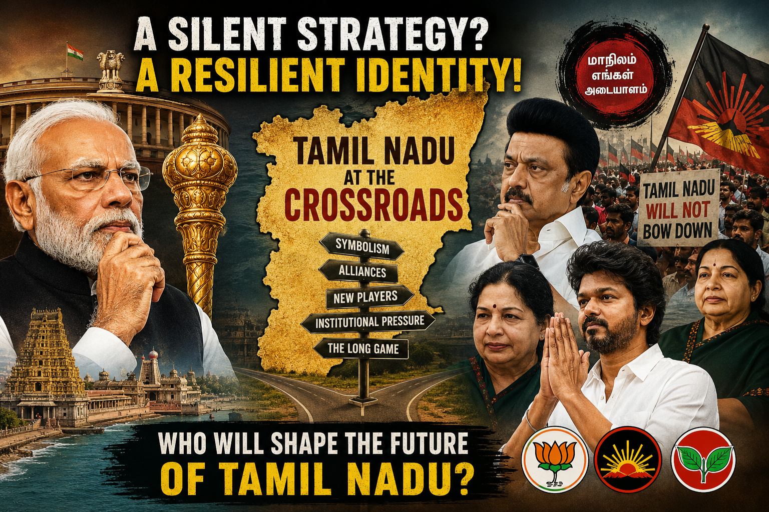 Politics today operates through symbolism, narrative-building and long-term positioning. A long-term ideological and cultural outreach by the BJP in Tamil Nadu, facing structural resistance from Narendra Modi is undoubtedly a skilled political strategist—but Tamil Nadu is not an easy chessboard